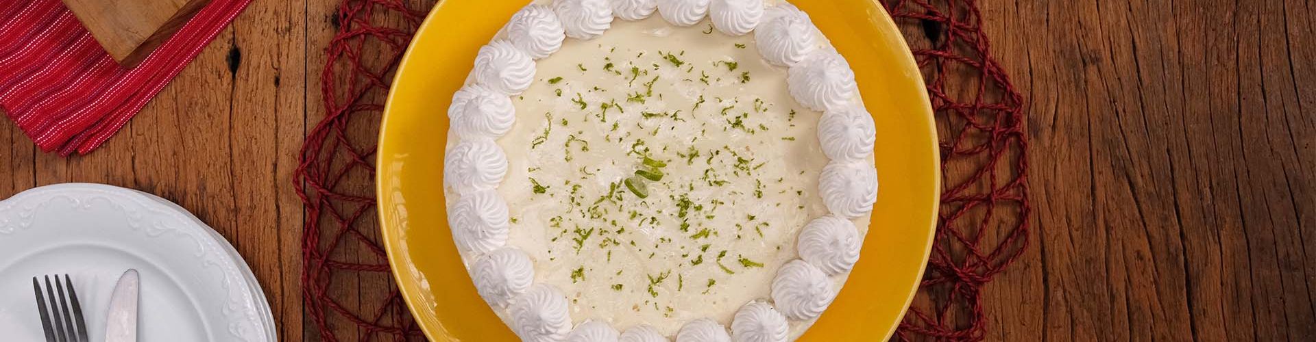 Torta Mousse de Limão