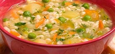 Receita Sopa de Letrinhas