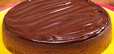 Receita Cheesecake de chocolate