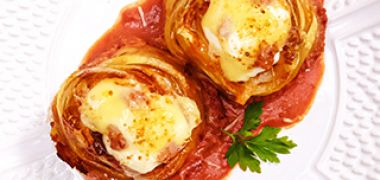 Receita Macarrão ninho de forno