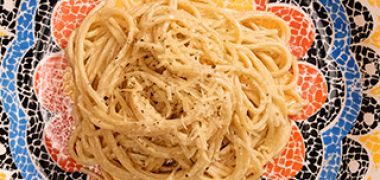 Receita Cacio e Pepe