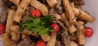 Receita Macarrão com picadinho de carne (SUDESTE)