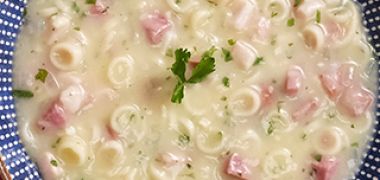 Receita Caldo de kenga com calabresa e bacon