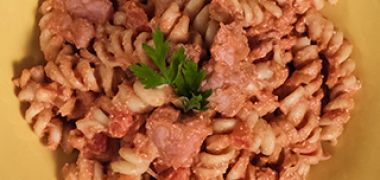 Receita Macarrão de preguiçoso com linguiça