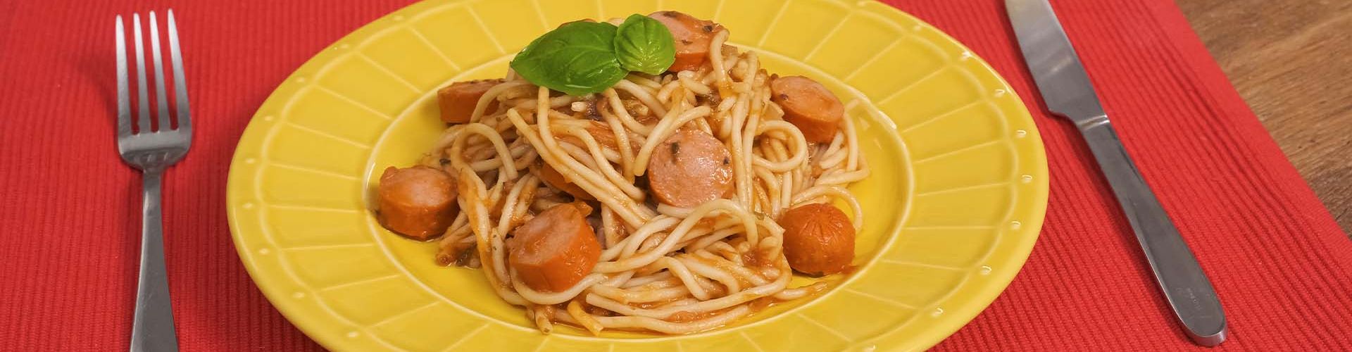 Macarrão com Salsicha na Panela de Pressão