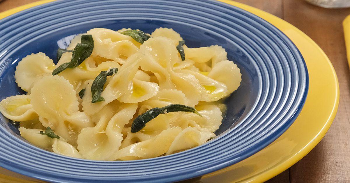 Macarrão De Sêmola Com Manteiga E Sálvia - Galo