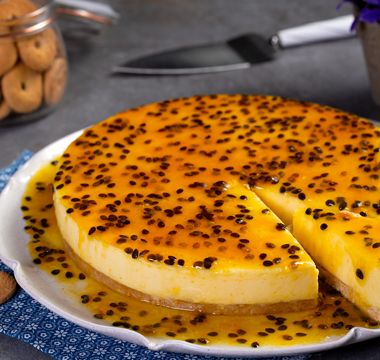 Receita Torta Mousse de Maracujá