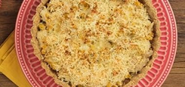 Receita Torta de frango com biscoito