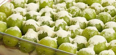 Receita Pavê de Leite em Pó com Uva