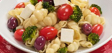 Receita Salada de Macarrão com Brócolis
