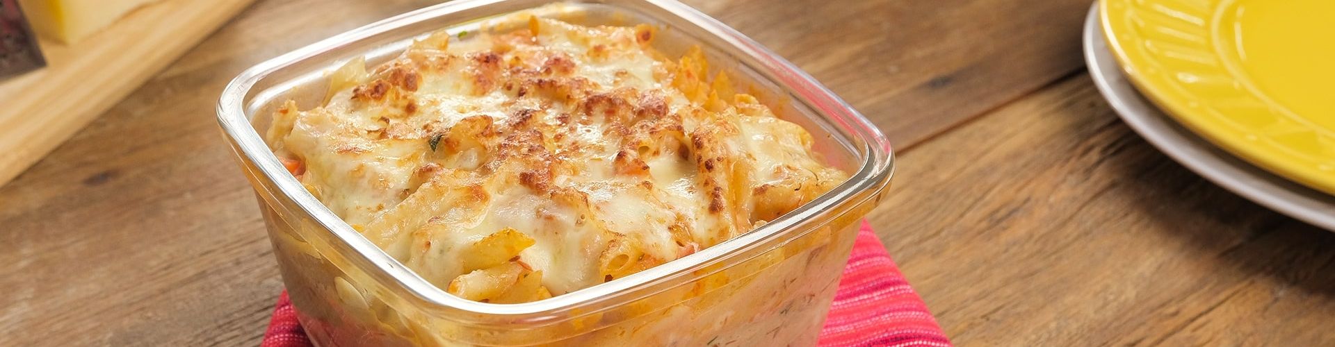 Macarrão Cremoso na Air Fryer