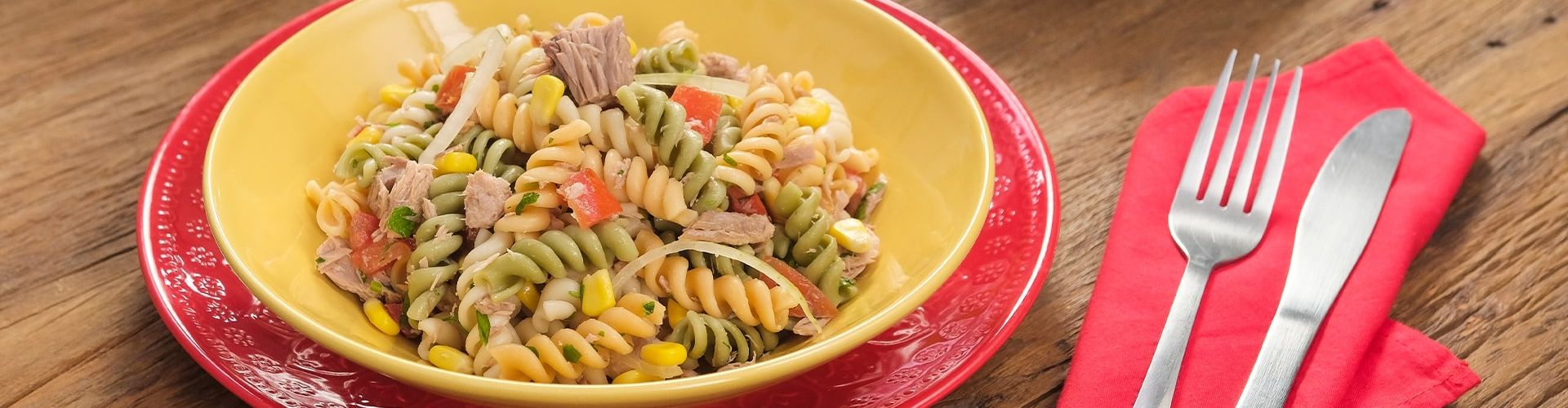 Salada de Macarrão com Atum