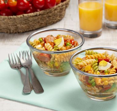 Receita Macarrão de Férias Tricolor