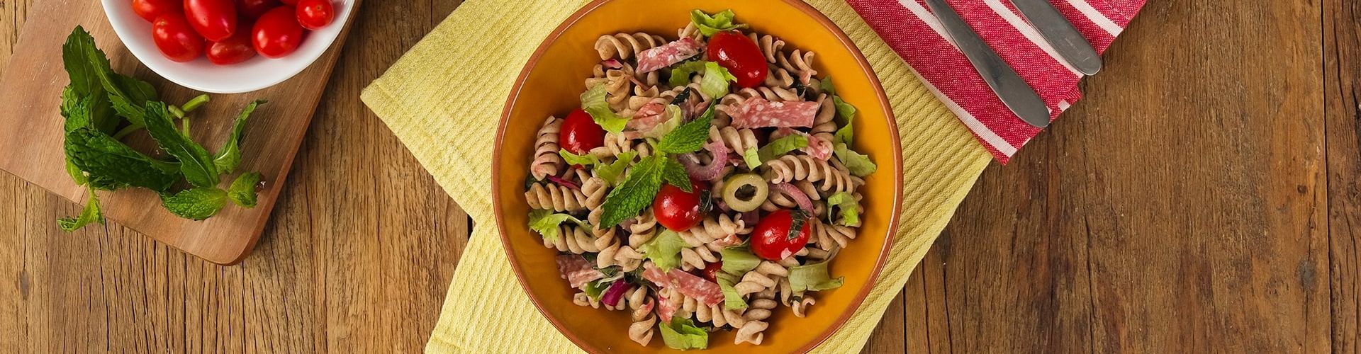 Super Salada de Macarrão Refrescante