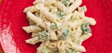 Receita Penne com Brócolis ao Molho de Creme de Leite