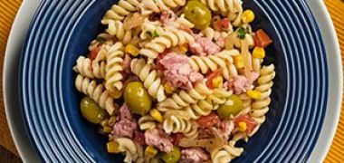 Receita Macarrão Fácil com Linguiça Toscana e Milho