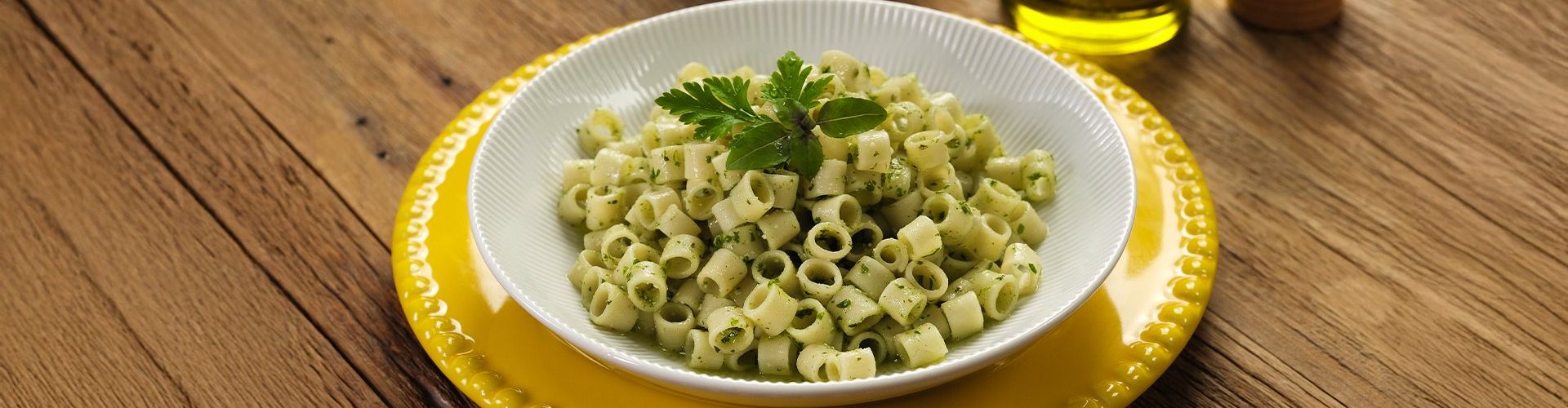 Padre Nosso ao Pesto de Salsinha