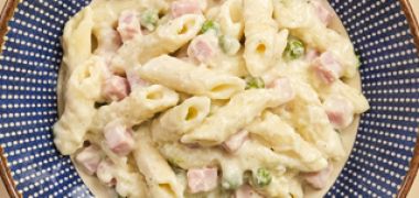 Receita Macarrão Parisiense com Creme de Cebola