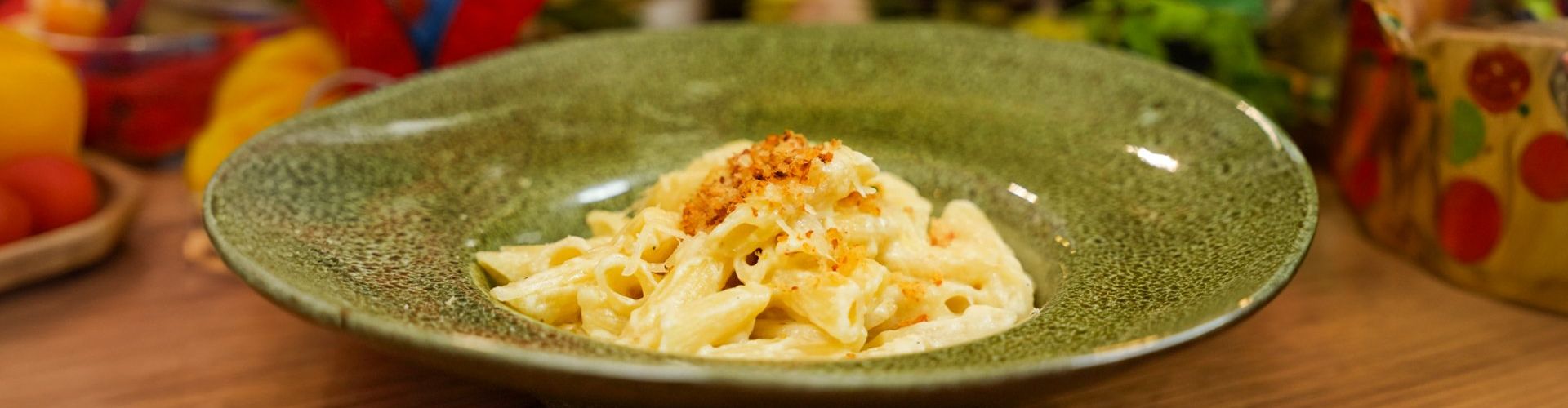 Macarrão com Queijos da Serra da Canastra