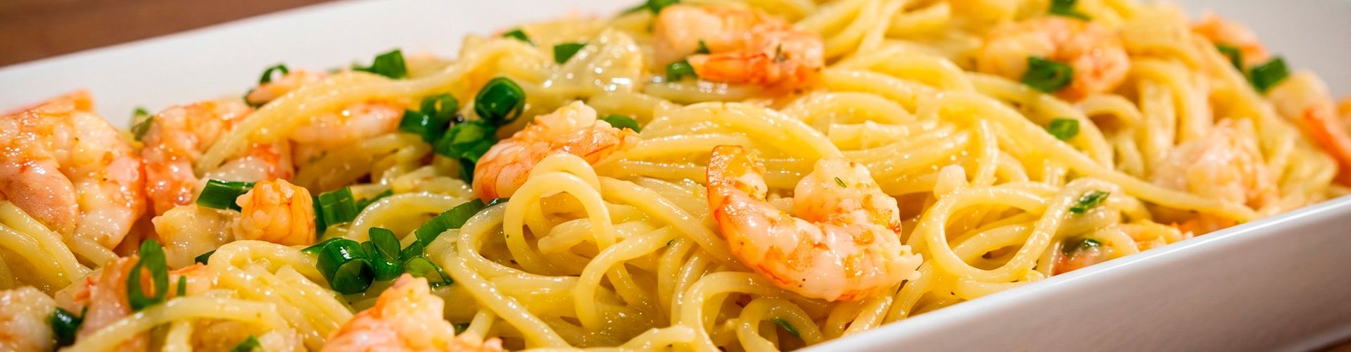 Macarrão com Camarão