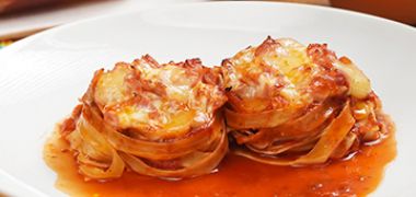 Receita Macarrão Recheado