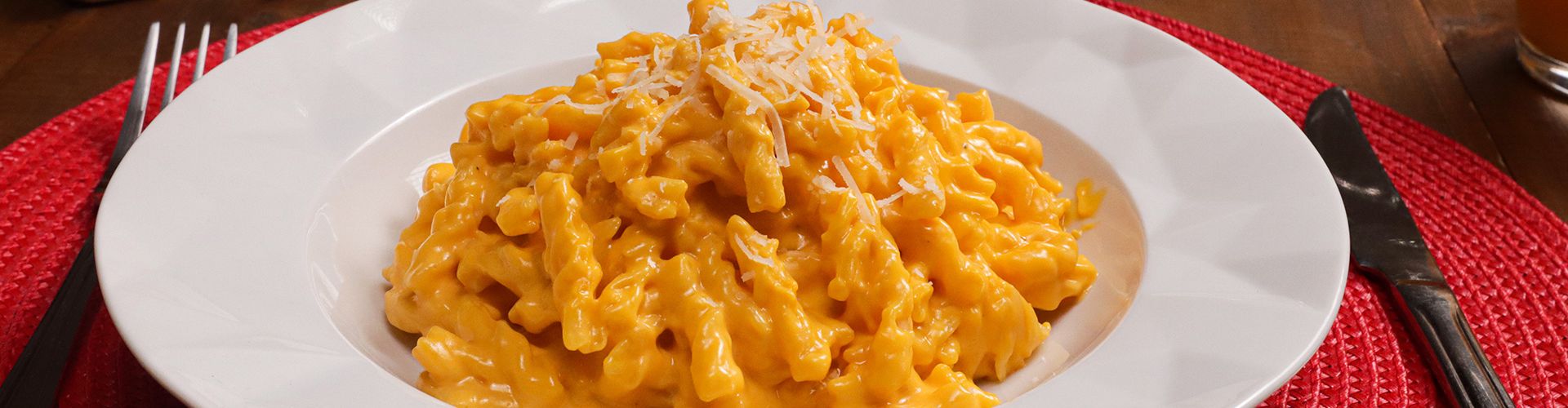 Macarrão com Cheddar