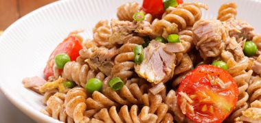 Receita Macarrão Integral com Atum